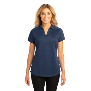 Port Authority Women's Digi Heather Performance Polo.