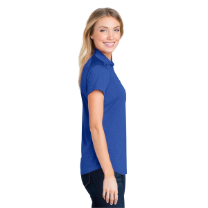 Port Authority Women's Digi Heather Performance Polo.