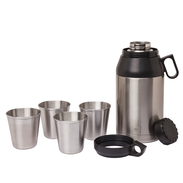 64 oz Stack Growler, Stainless Steel / 64 oz