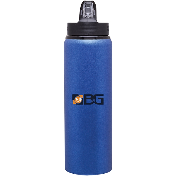 h2go Allure 28 oz single wall aluminum water bottle