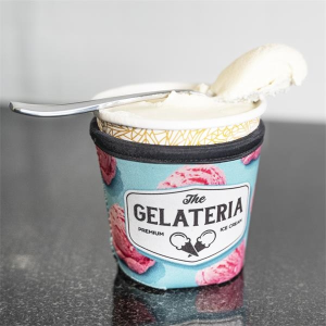 American Made Full Color Ice Cream Pint Cooler